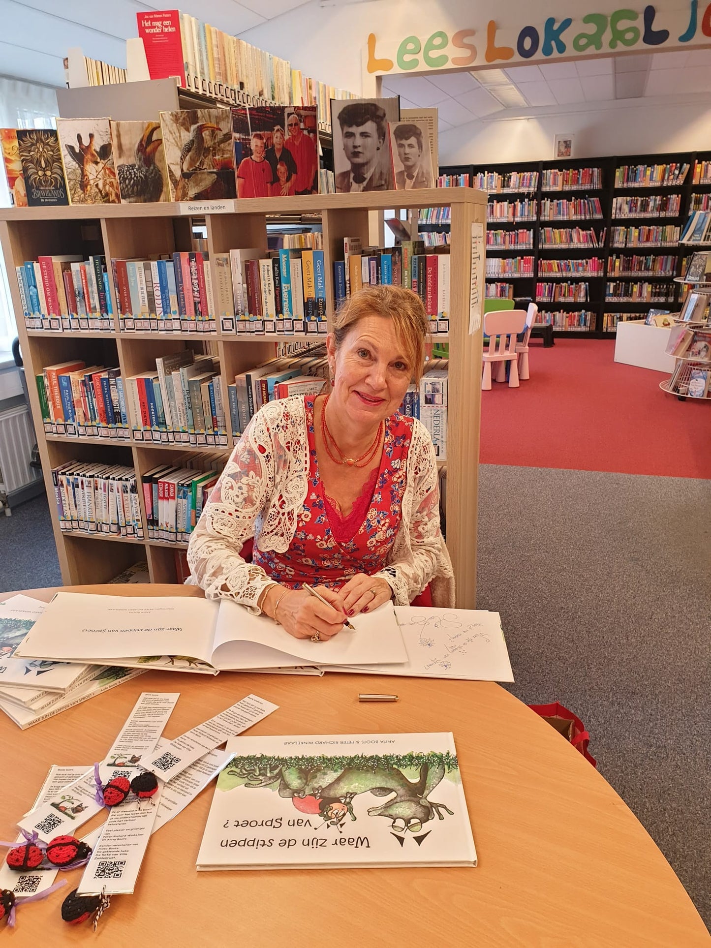 Waar zijn de stippen van Sproet? Gesigneerd door Anita Boots